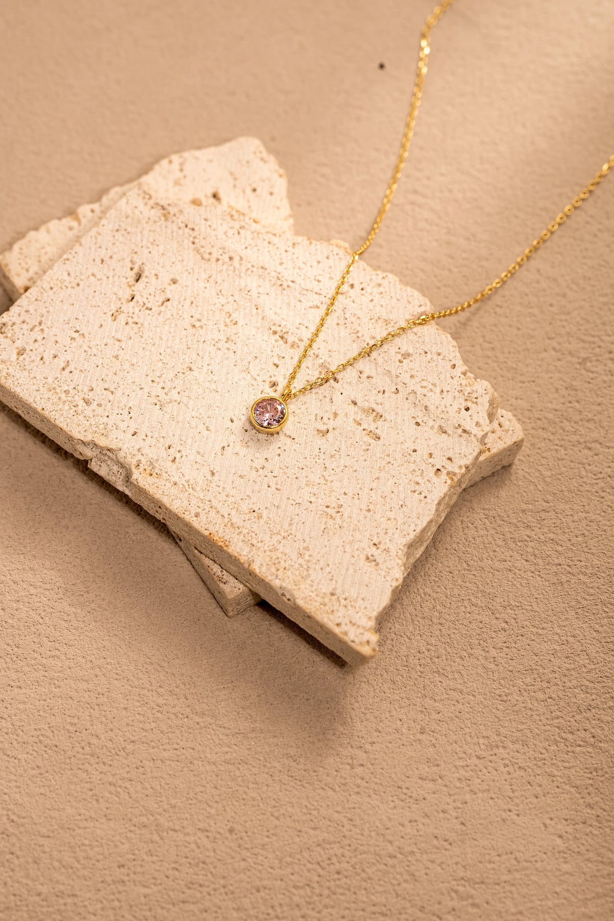 Zodiac Birthstone Necklace – 925 Silver with 18K Gold Plating – View 23 | ARTTOO STUDIO