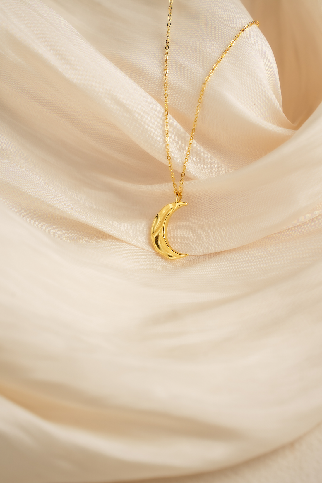 Moonlit Sea Pendant Necklace – 18K Gold Vermeil on 925 Silver – View 6 | ARTTOO STUDIO