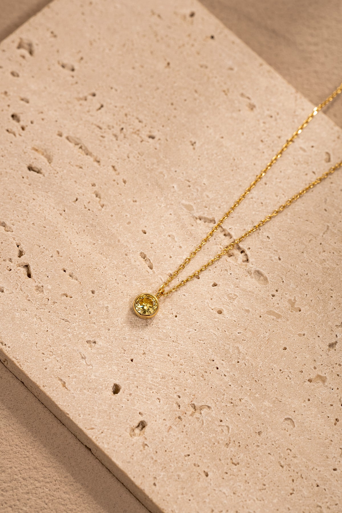 Zodiac Birthstone Necklace – 925 Silver with 18K Gold Plating – View 16 | ARTTOO STUDIO