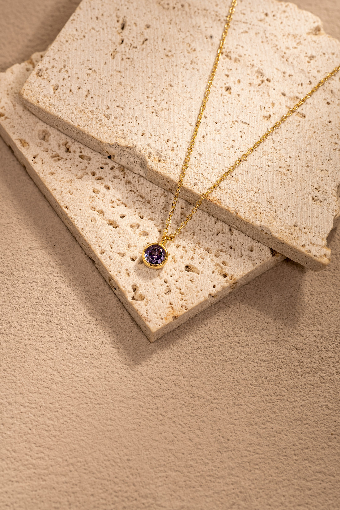 Zodiac Birthstone Necklace – 925 Silver with 18K Gold Plating – View 17 | ARTTOO STUDIO