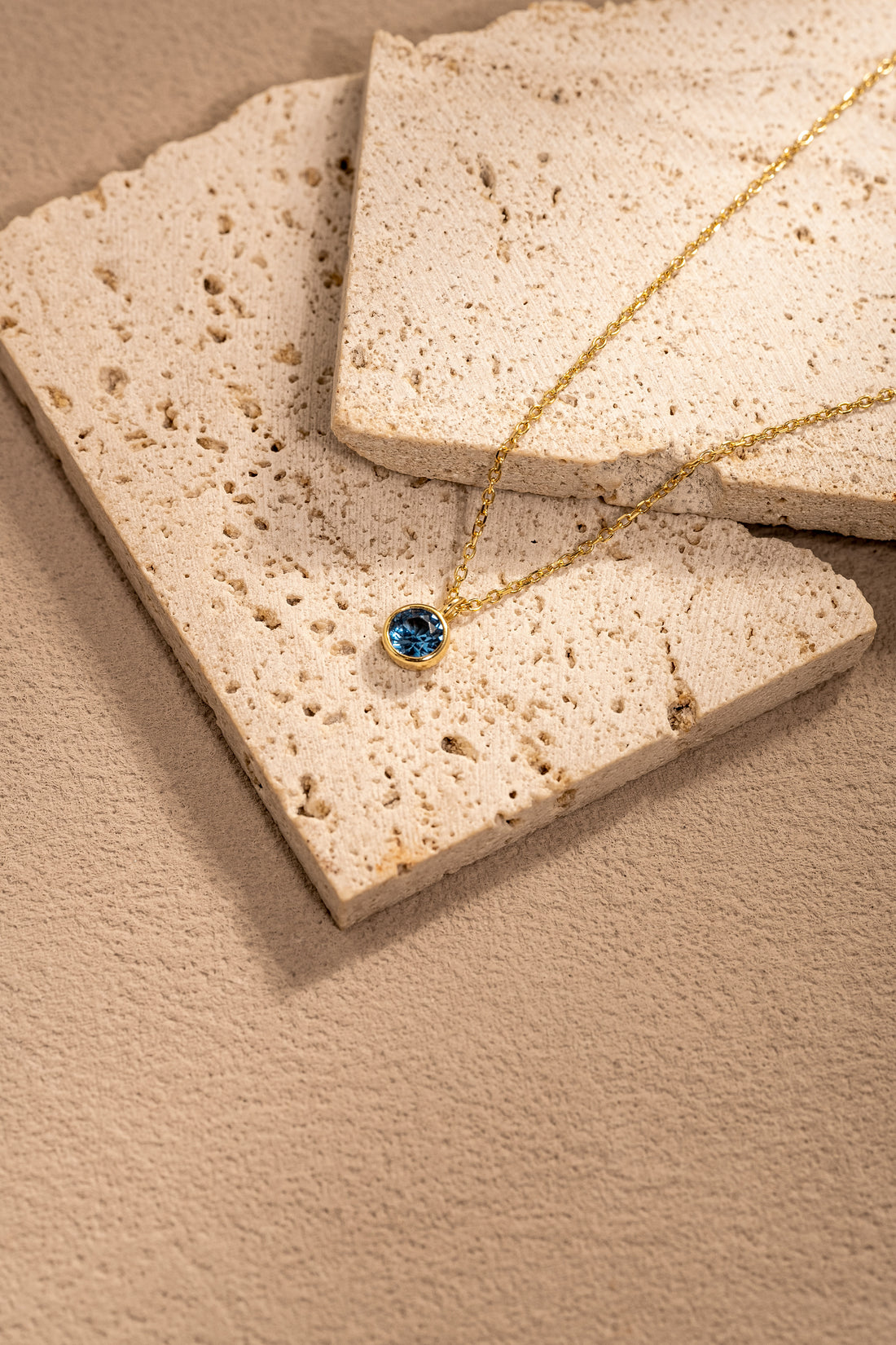 Zodiac Birthstone Necklace – 925 Silver with 18K Gold Plating – View 22 | ARTTOO STUDIO