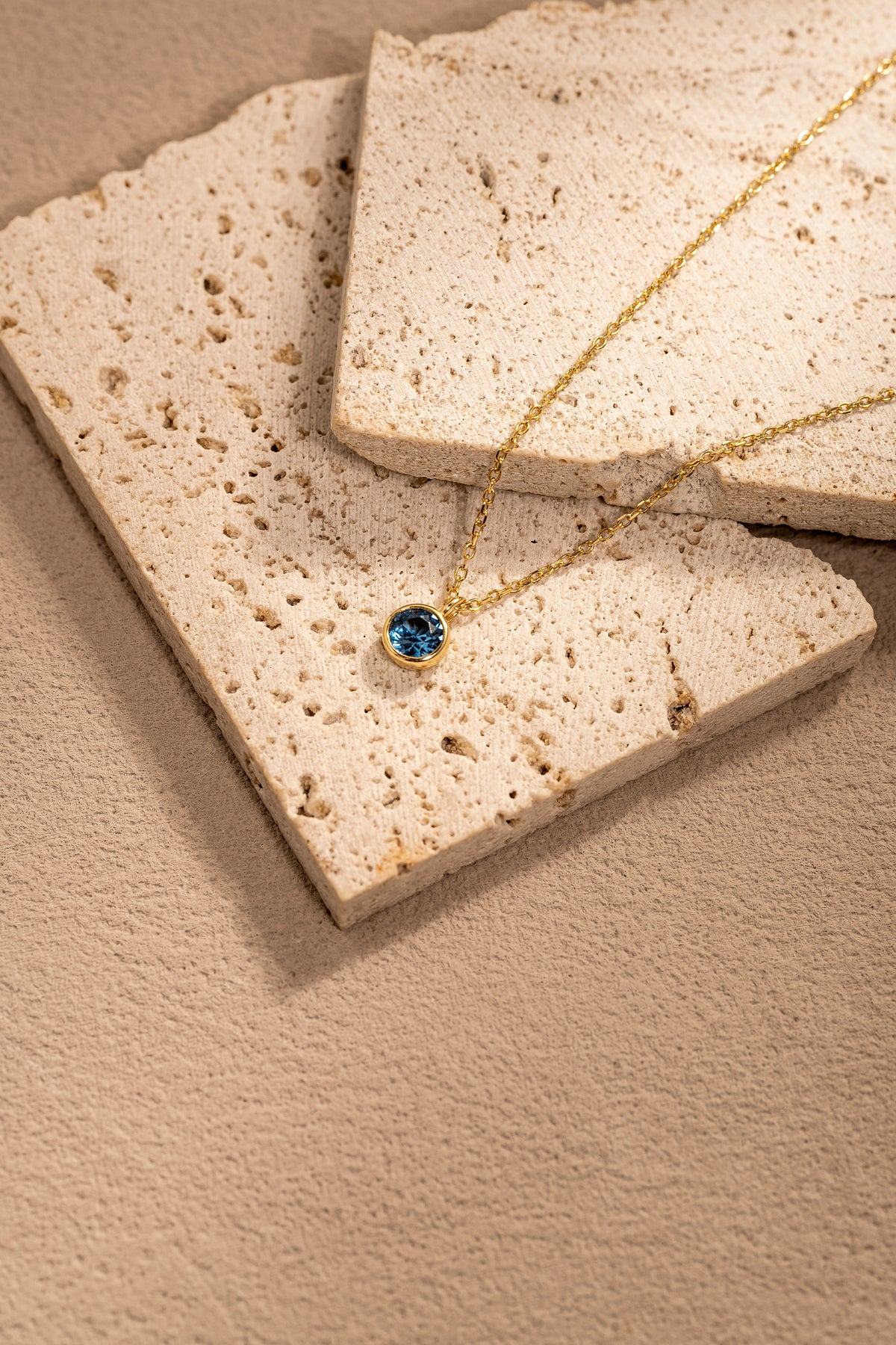 Zodiac Birthstone Necklace – 925 Silver with 18K Gold Plating – View 22 | ARTTOO STUDIO