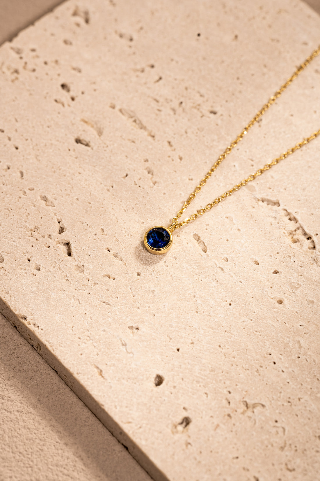 Zodiac Birthstone Necklace – 925 Silver with 18K Gold Plating – View 18 | ARTTOO STUDIO