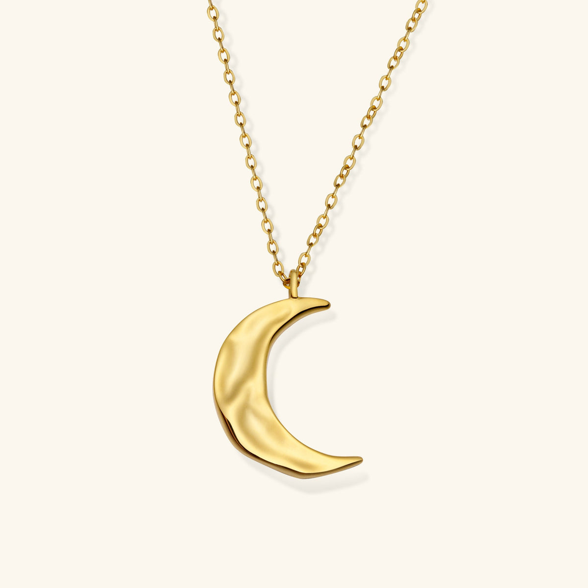 Moonlit Sea Pendant Necklace – 18K Gold Vermeil on 925 Silver – Minimalist Jewelry | ARTTOO STUDIO