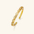 Dawn Whispers Ring – 925 Silver with 18K Gold Plating – Minimalist Jewelry | ARTTOO STUDIO