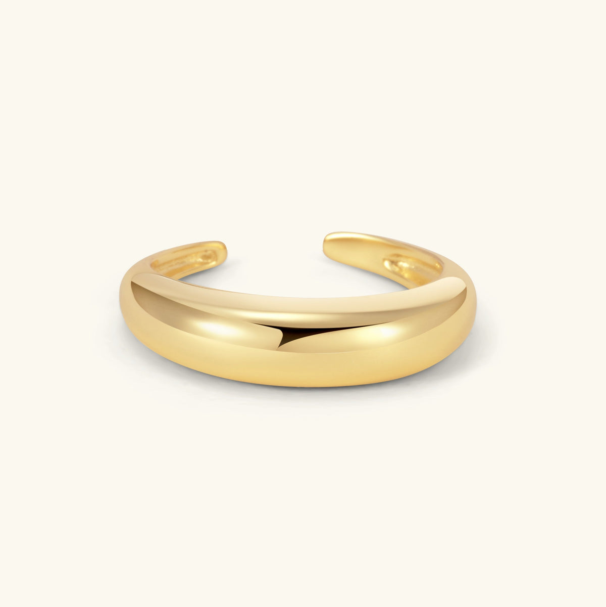 Moon Halo Band Ring – 18K Gold Vermeil on 925 Silver – Minimalist Jewelry | ARTTOO STUDIO
