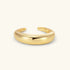 Moon Halo Band Ring – 18K Gold Vermeil on 925 Silver – Minimalist Jewelry | ARTTOO STUDIO