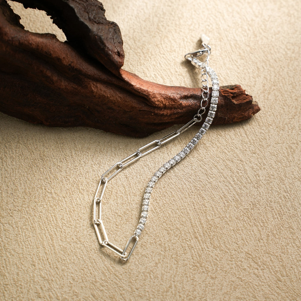 Halo Trail Bracelet – 925 Silver with 5A Cubic Zirconia – View 5 | ARTTOO STUDIO