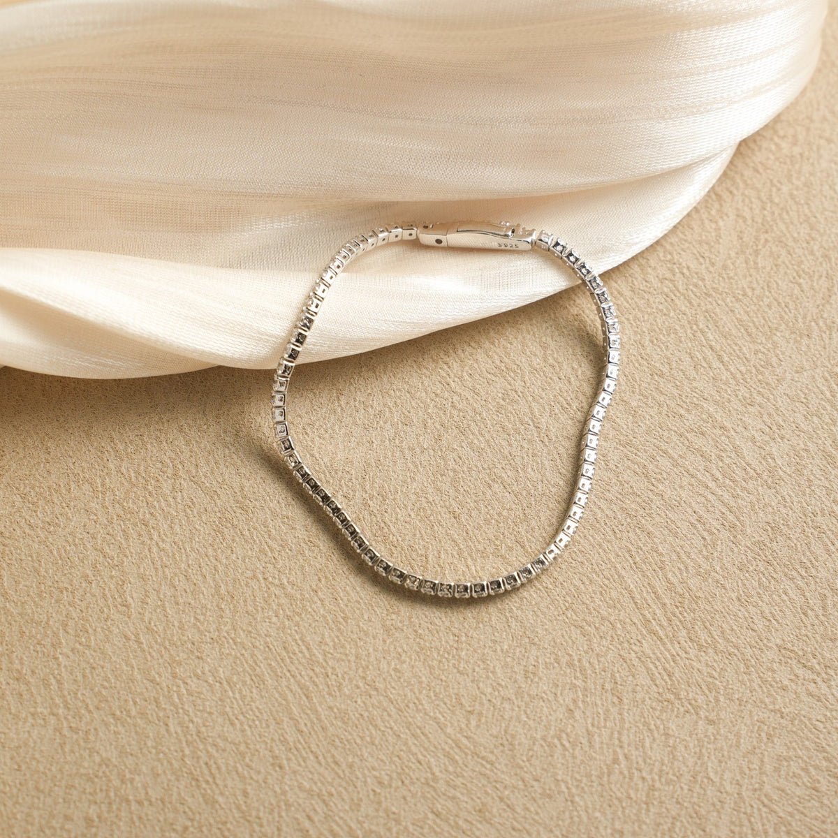 Starlight Orbit Bracelet – 925 Silver with 5A Cubic Zirconia – View 5 | ARTTOO STUDIO