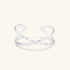 Entwined Light Adjustable Ring – 18K Gold Vermeil on 925 Silver – Minimalist Jewelry | ARTTOO STUDIO