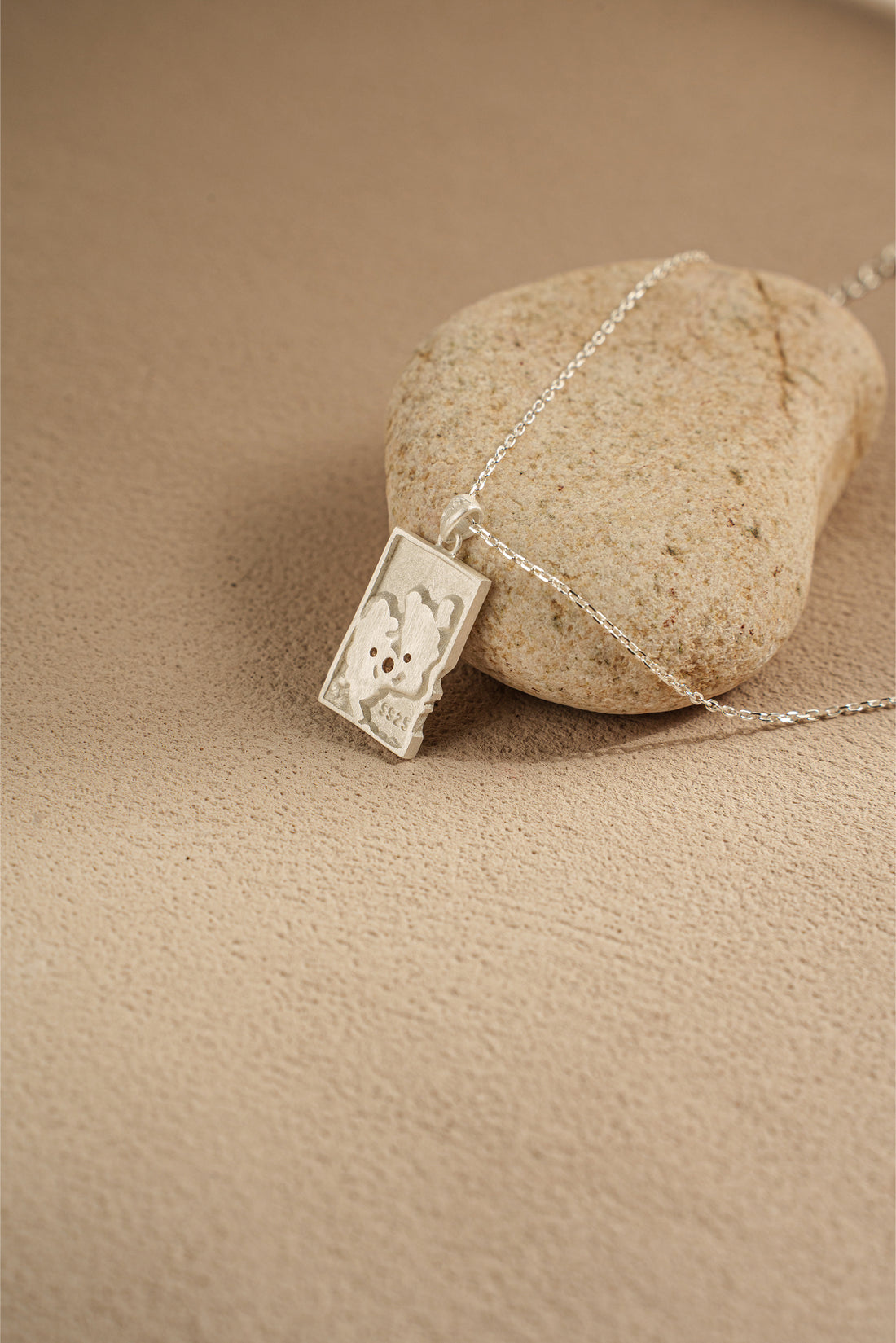 Stardust Relic Pendant Necklace – 925 Silver with 18K Gold Plating – View 11 | ARTTOO STUDIO
