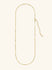 Shimmering Disc Chain Necklace – 925 Silver with 18K Gold Plating – Minimalist Jewelry | ARTTOO STUDIO