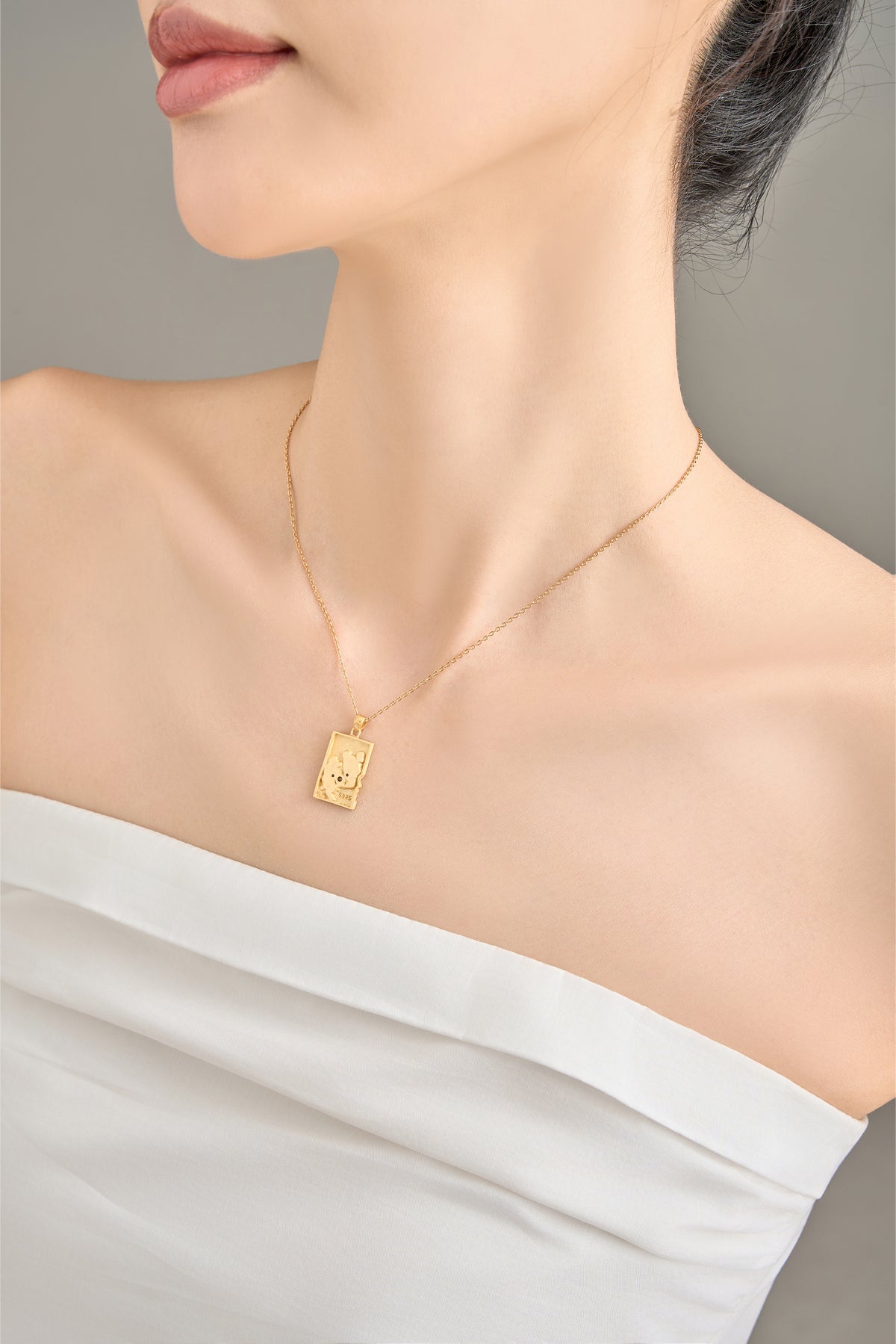Stardust Relic Pendant Necklace – 925 Silver with 18K Gold Plating – View 9 | ARTTOO STUDIO