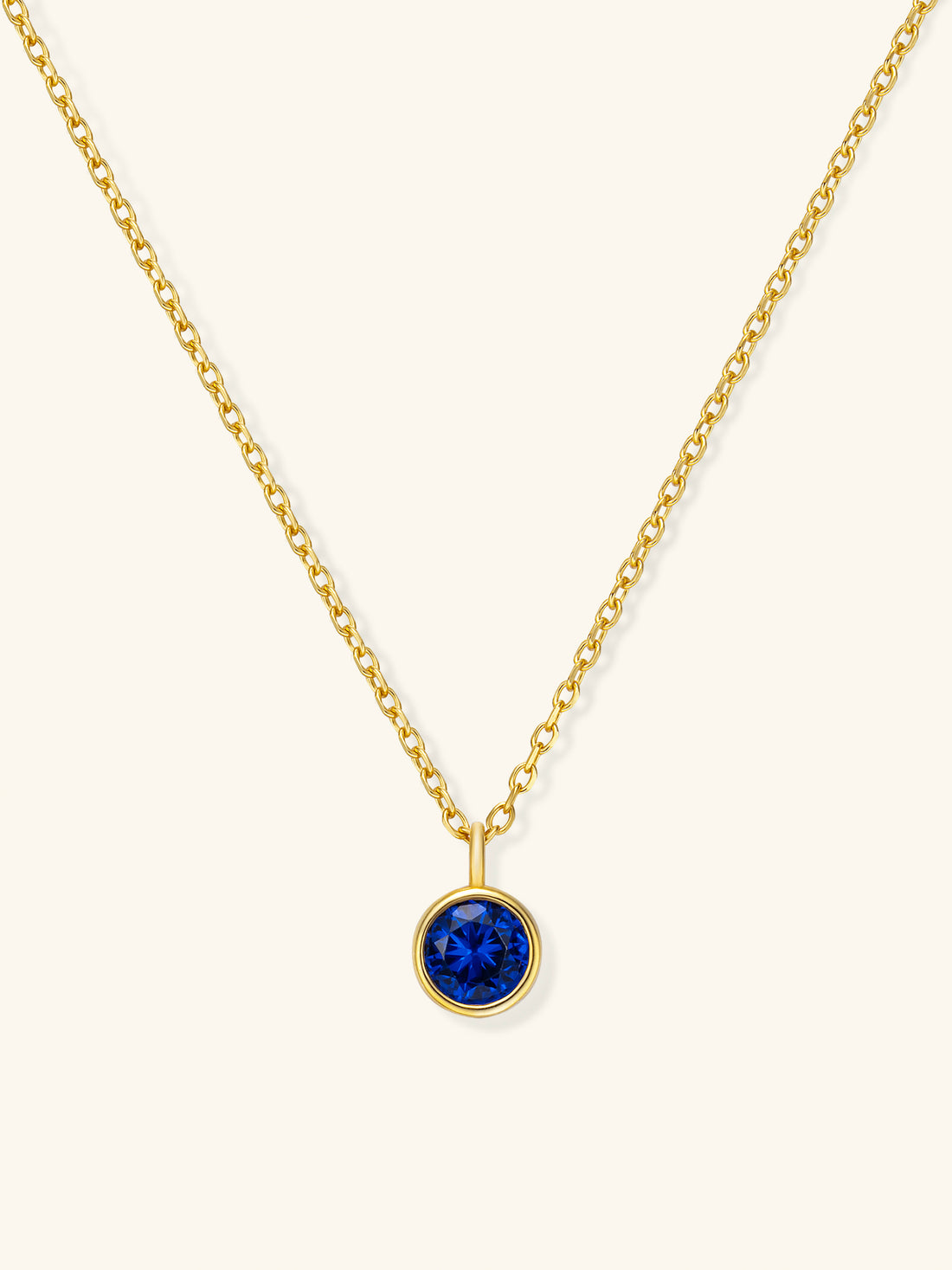 Zodiac Birthstone Necklace – 925 Silver with 18K Gold Plating – View 7 | ARTTOO STUDIO