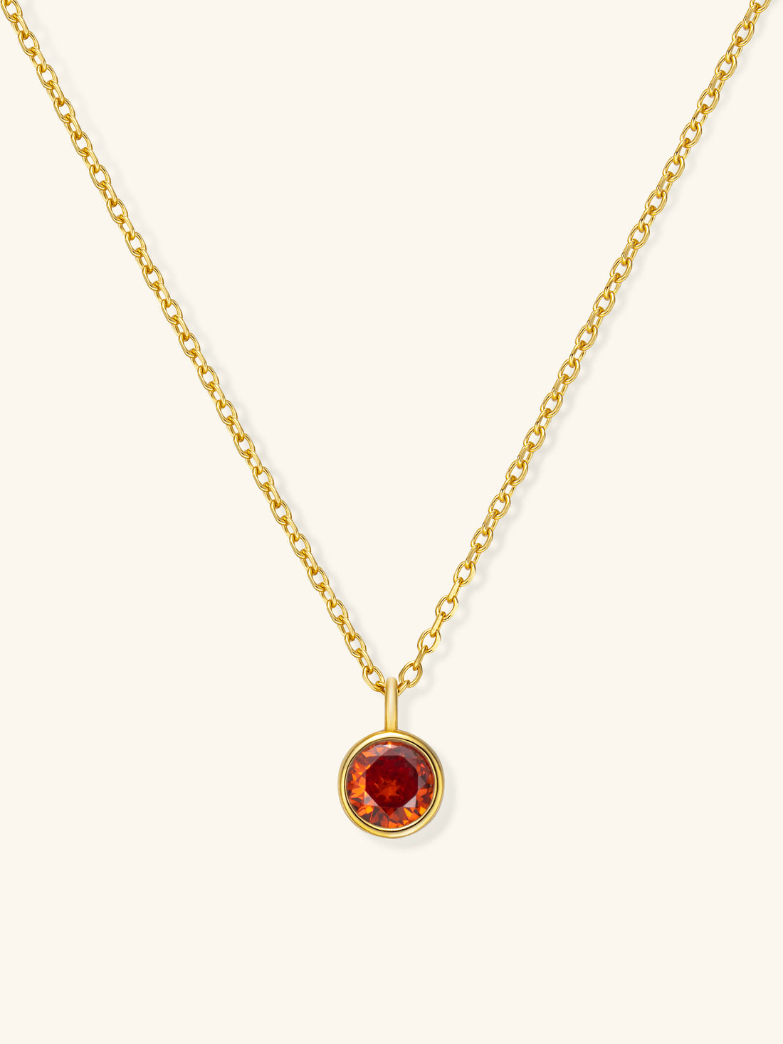 Zodiac Birthstone Necklace – 925 Silver with 18K Gold Plating – View 9 | ARTTOO STUDIO