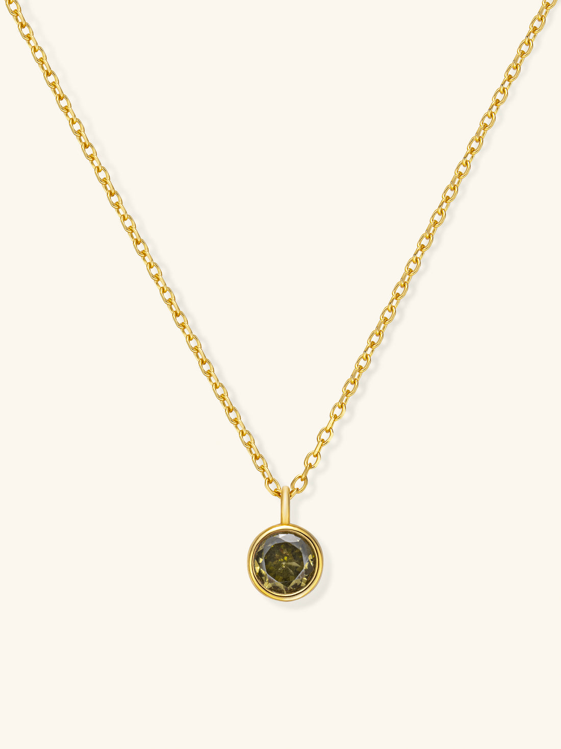 Zodiac Birthstone Necklace – 925 Silver with 18K Gold Plating – View 11 | ARTTOO STUDIO