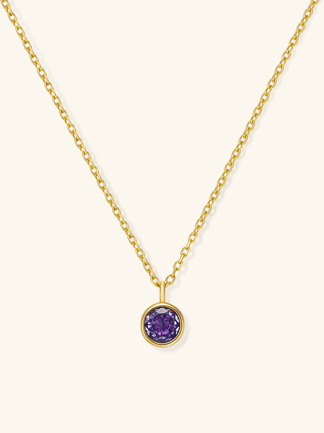 Zodiac Birthstone Necklace – 925 Silver with 18K Gold Plating – View 10 | ARTTOO STUDIO
