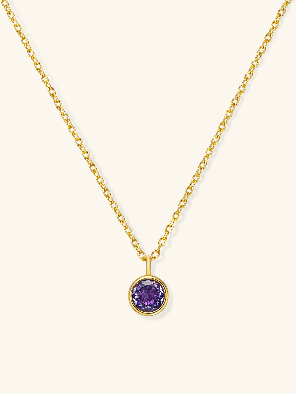 Zodiac Birthstone Necklace – 925 Silver with 18K Gold Plating – View 10 | ARTTOO STUDIO