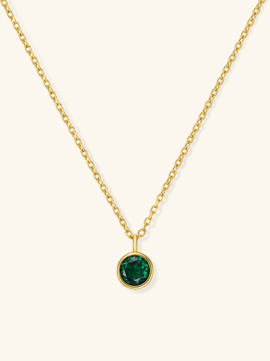 Zodiac Birthstone Necklace – 925 Silver with 18K Gold Plating – Lifestyle & On-Model Look | ARTTOO STUDIO