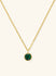Zodiac Birthstone Necklace – 925 Silver with 18K Gold Plating – Lifestyle & On-Model Look | ARTTOO STUDIO