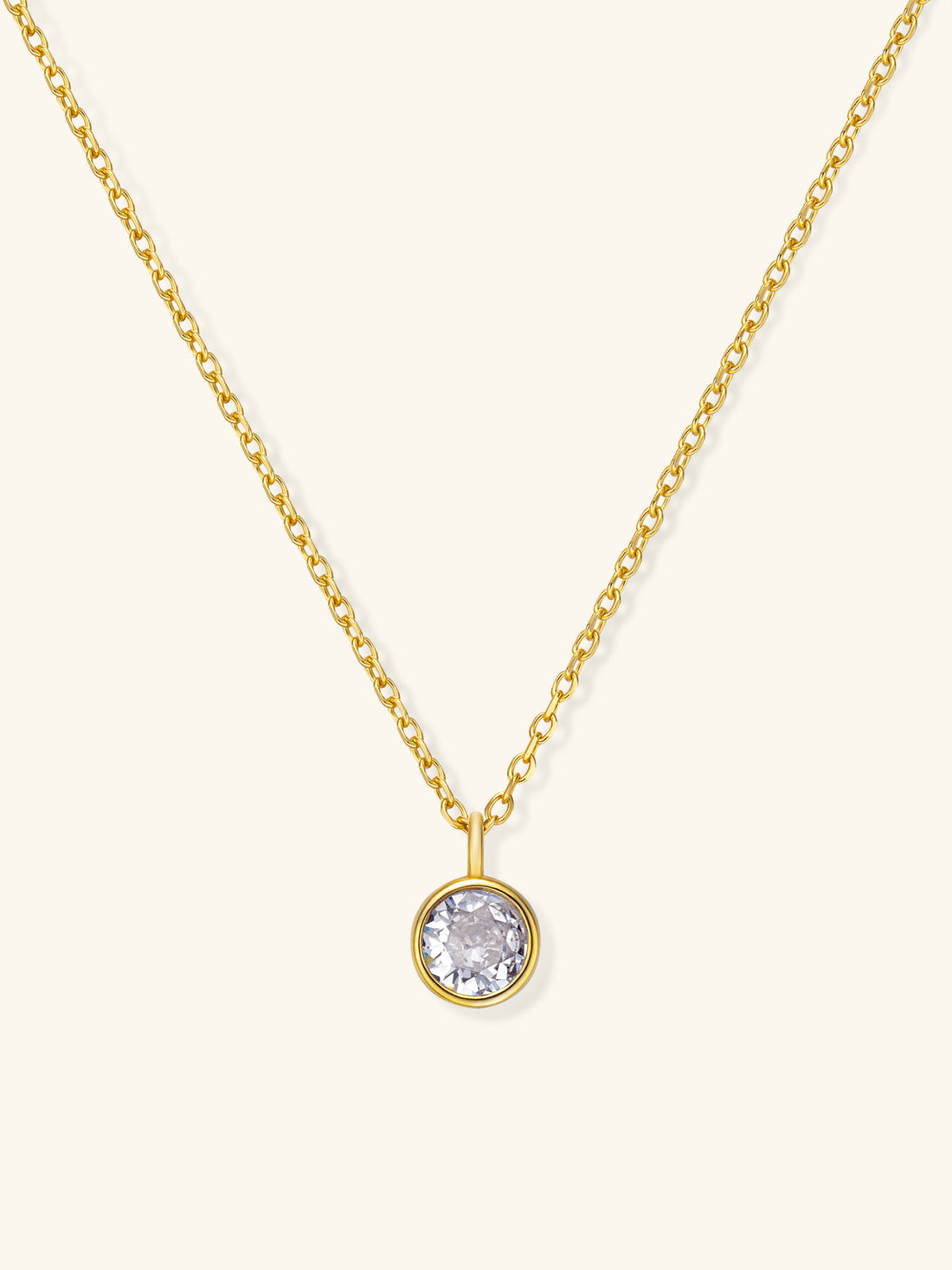 Zodiac Birthstone Necklace – 925 Silver with 18K Gold Plating – View 5 | ARTTOO STUDIO