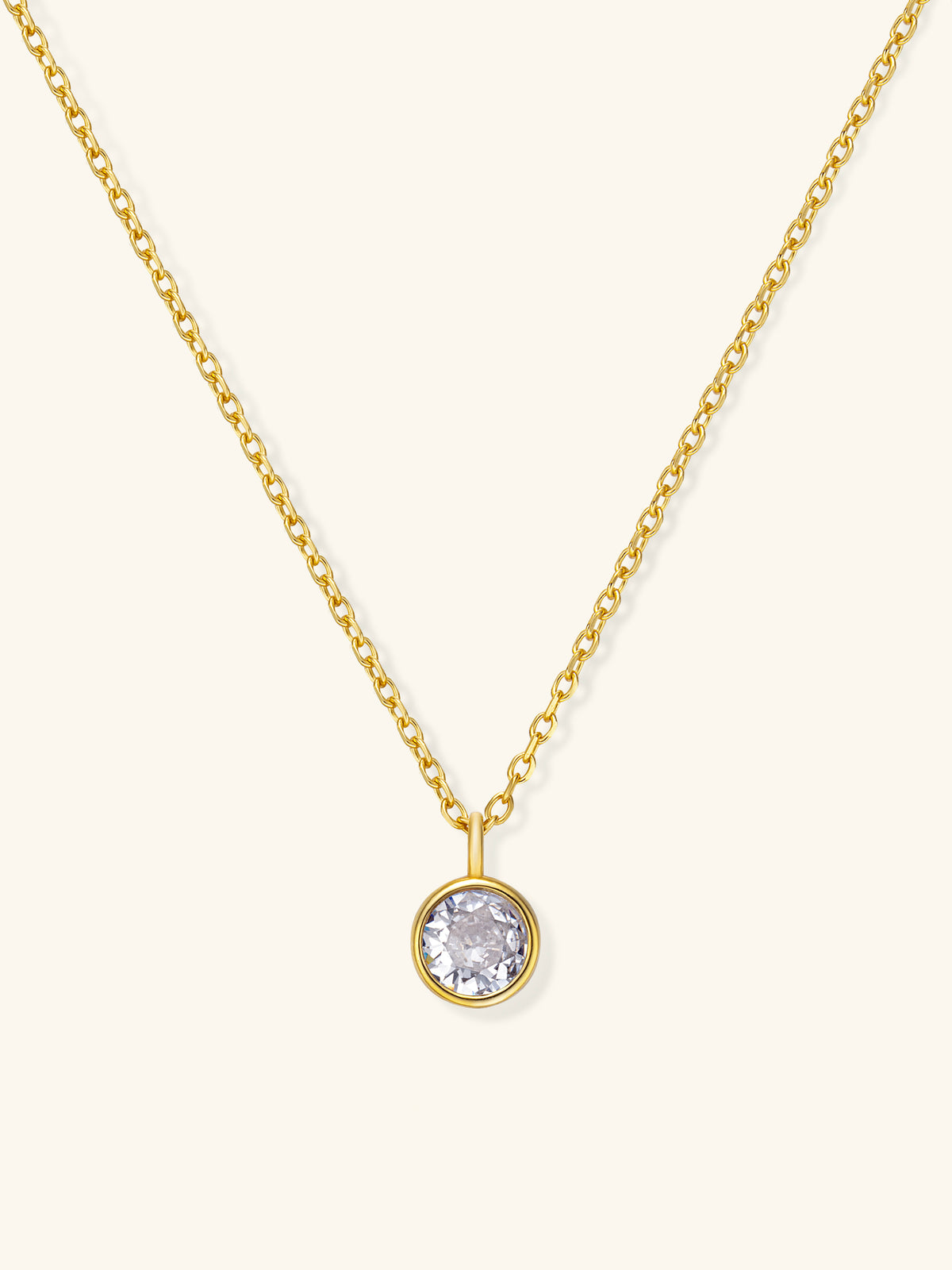 Zodiac Birthstone Necklace – 925 Silver with 18K Gold Plating – View 5 | ARTTOO STUDIO