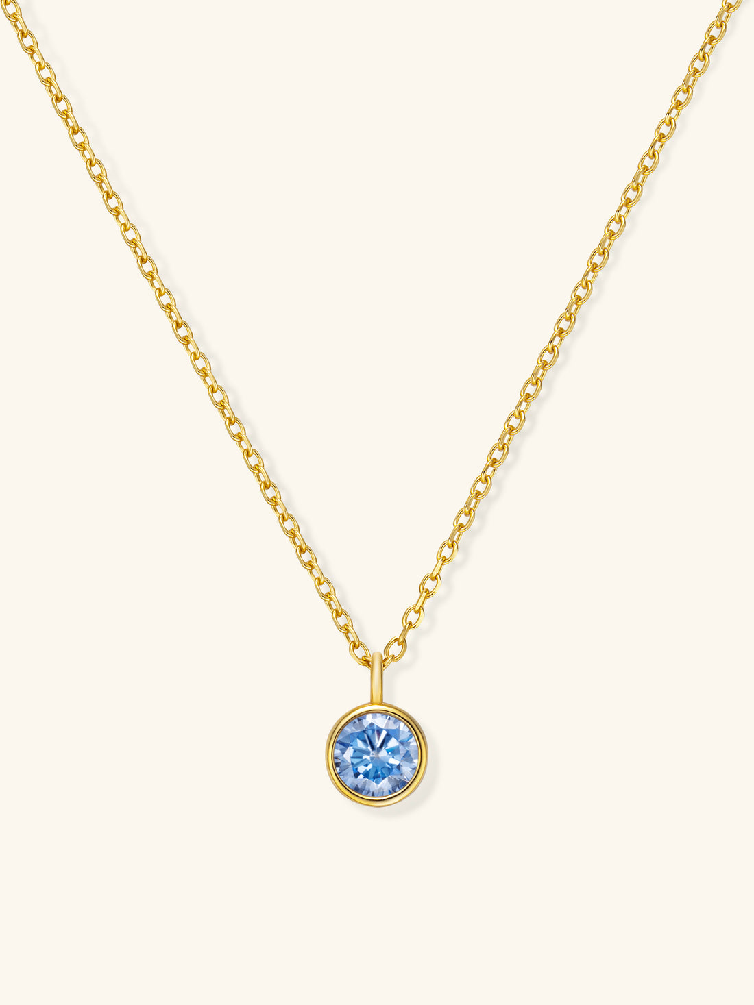 Zodiac Birthstone Necklace – 925 Silver with 18K Gold Plating – View 12 | ARTTOO STUDIO