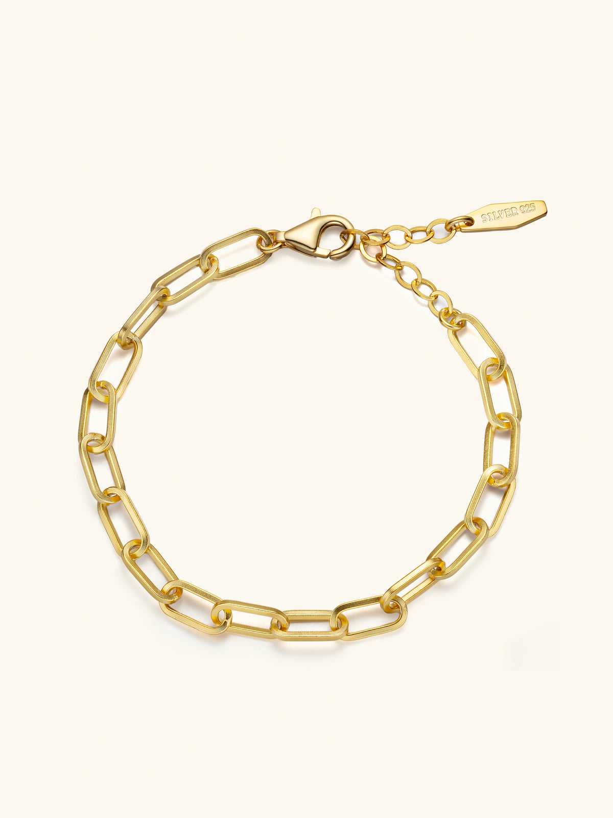 Echo of Time Chain Bracelet – 925 Silver with 18K Gold Plating – Minimalist Jewelry | ARTTOO STUDIO