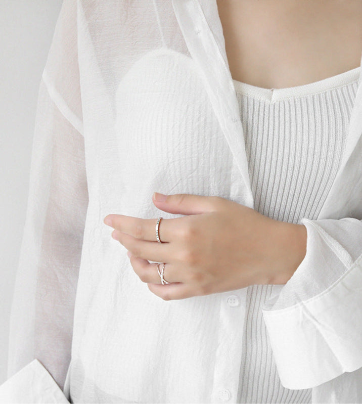 Entwined Light Adjustable Ring – 18K Gold Vermeil on 925 Silver – View 6 | ARTTOO STUDIO
