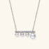 Four-Note Freshwater Pearl Necklace – 925 Silver Chain – Minimalist Jewelry | ARTTOO STUDIO