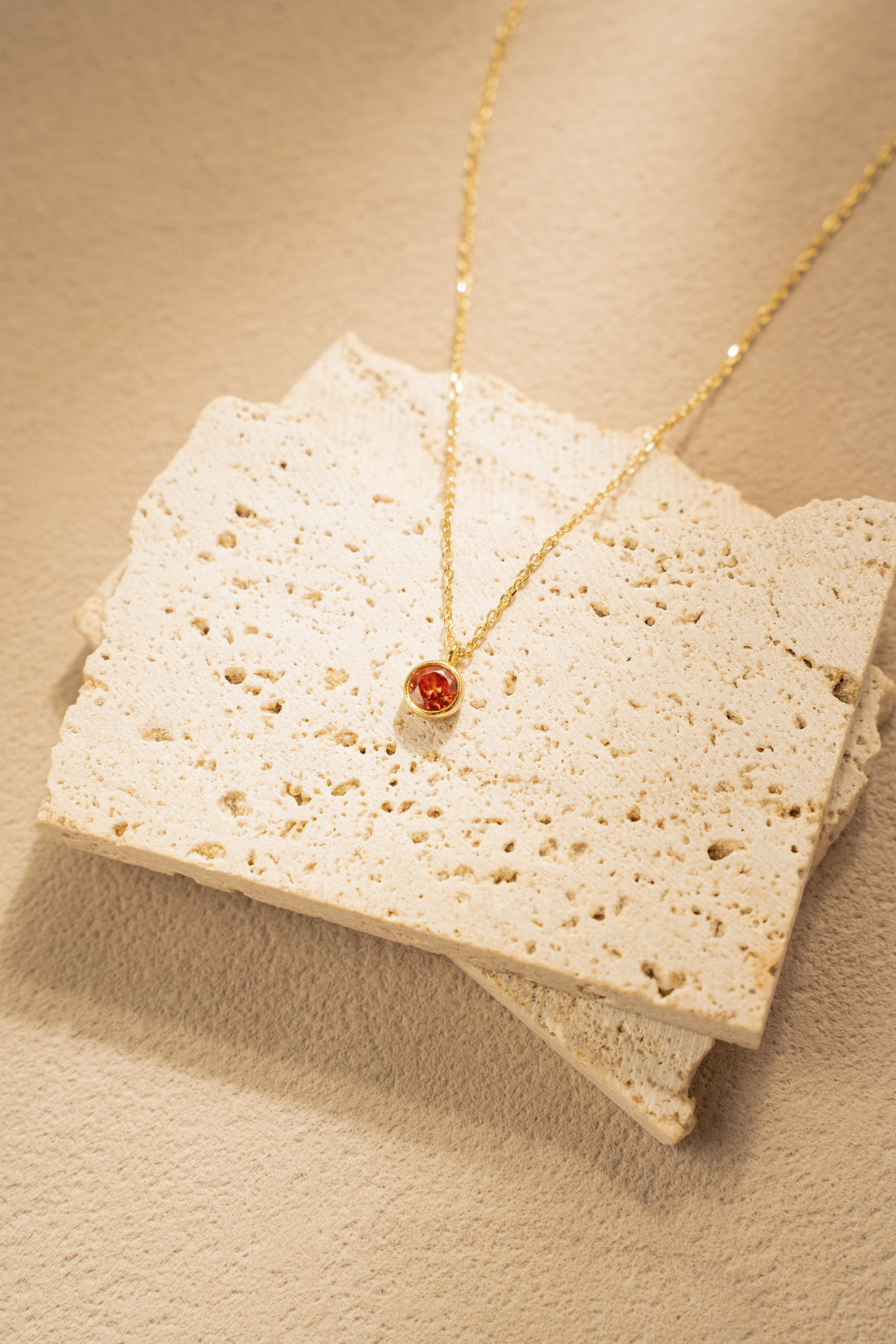 Zodiac Birthstone Necklace – 925 Silver with 18K Gold Plating – View 21 | ARTTOO STUDIO
