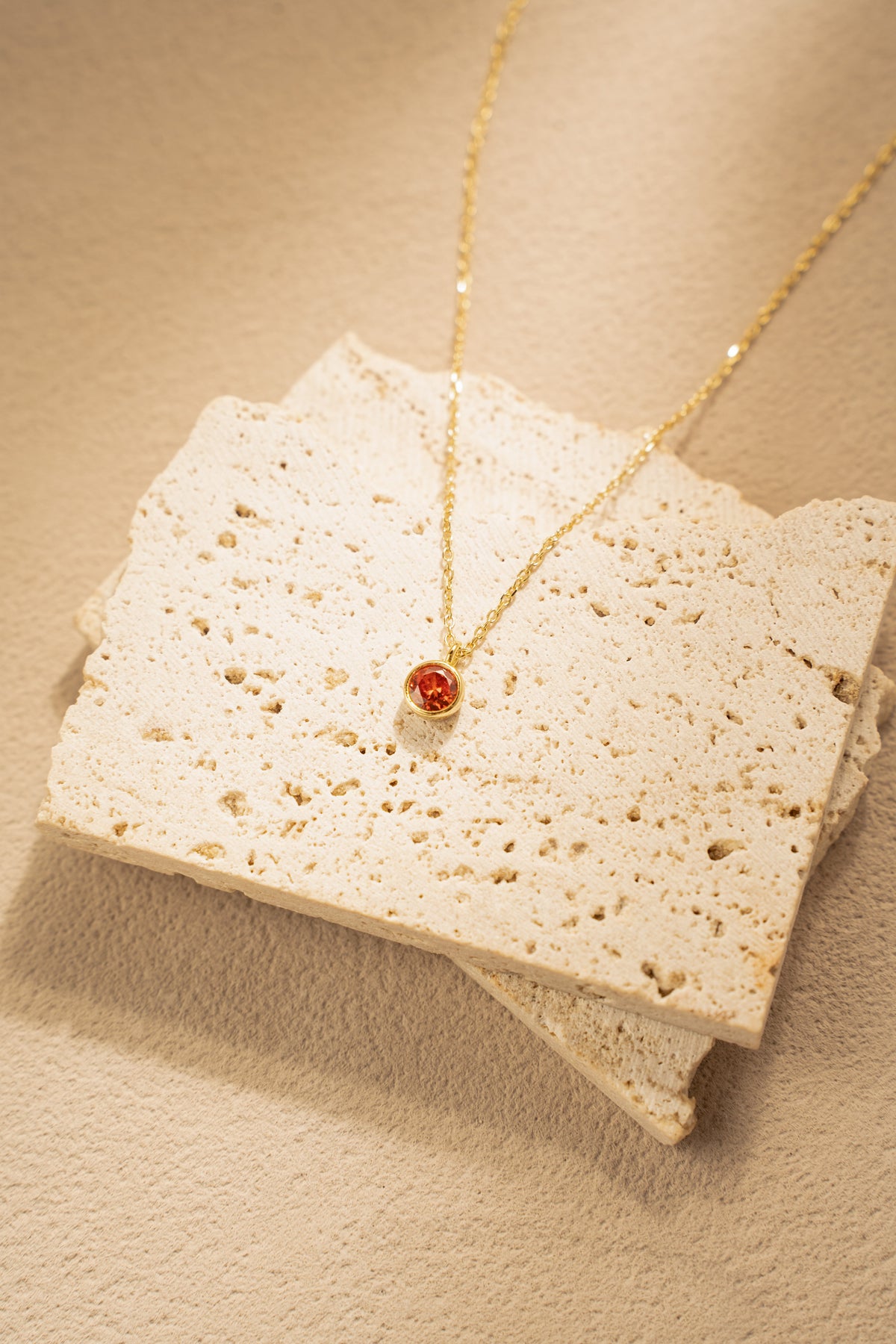 Zodiac Birthstone Necklace – 925 Silver with 18K Gold Plating – View 21 | ARTTOO STUDIO