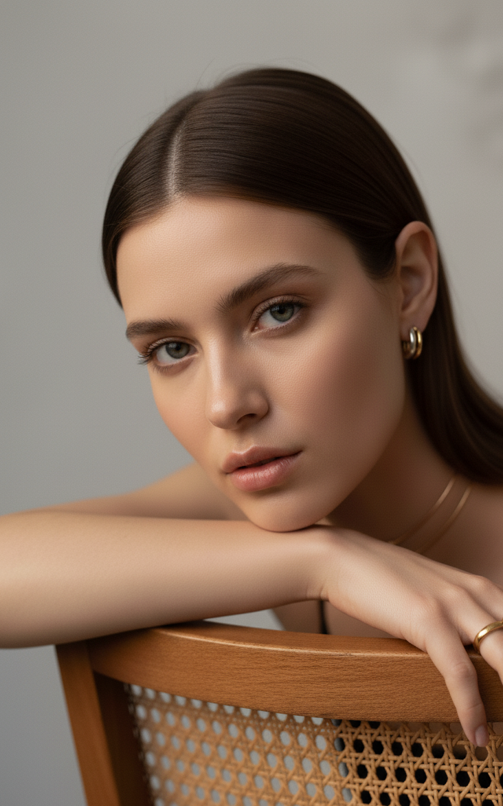 Architect Duo-Tone Earrings – 925 Silver with 18K Gold Plating – View 9 | ARTTOO STUDIO