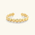 Polished Bead Ring – Dainty 925 Silver Earrings in Gold or Silver – Minimalist Jewelry | ARTTOO STUDIO