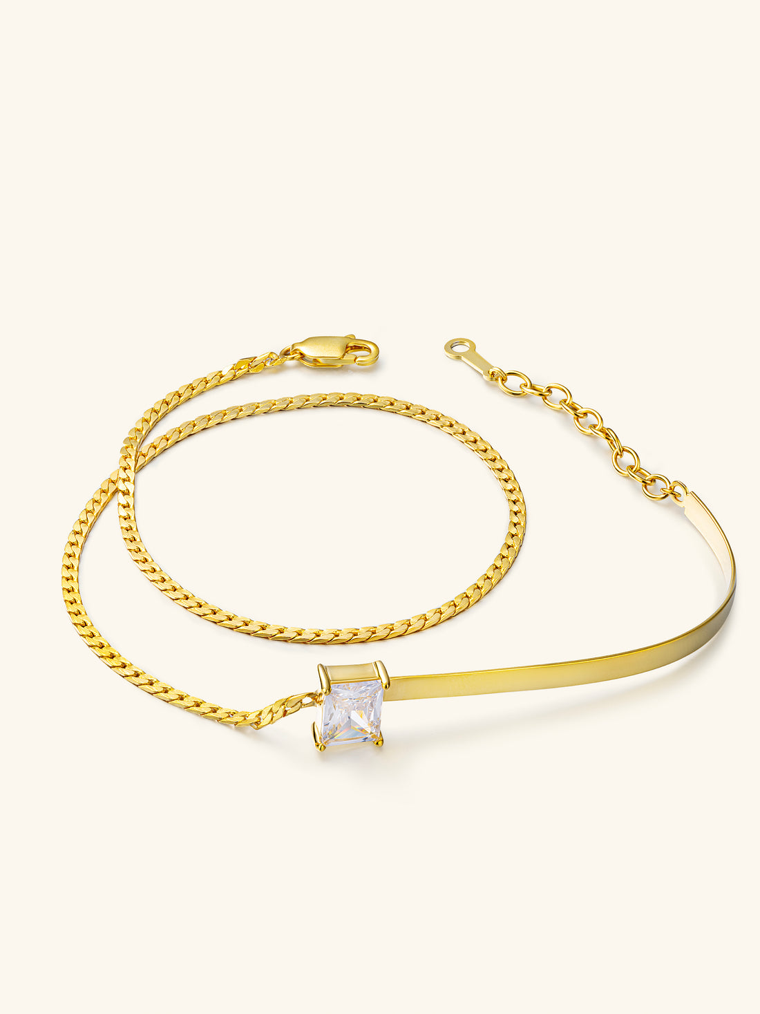LUMI Whisper Chain Bracelet – 18K Gold Vermeil on 925 Silver – Minimalist Jewelry | ARTTOO STUDIO